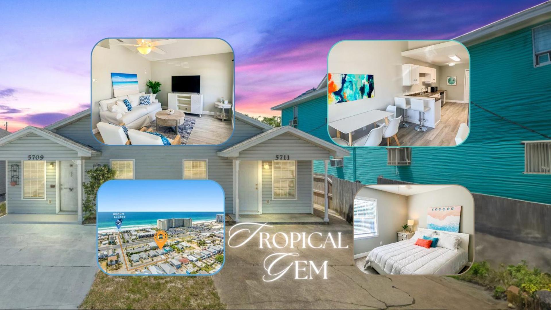 Tropical Gem/5 Min Walk Holiday home