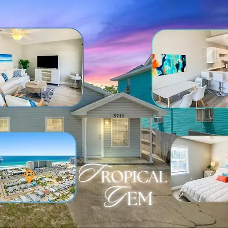 Tropical Gem/5 Min Beach Walk Panama City Beach Exterior photo